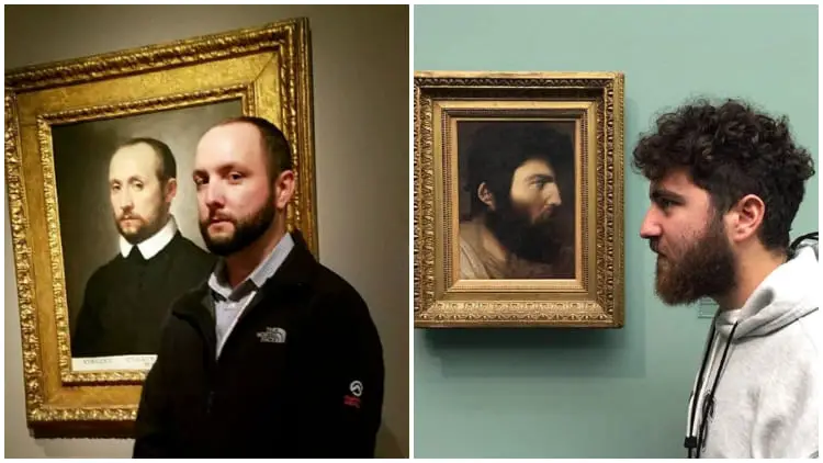 15 People Who Had Surprising Looks Resembling Doppelgangers at the Museum