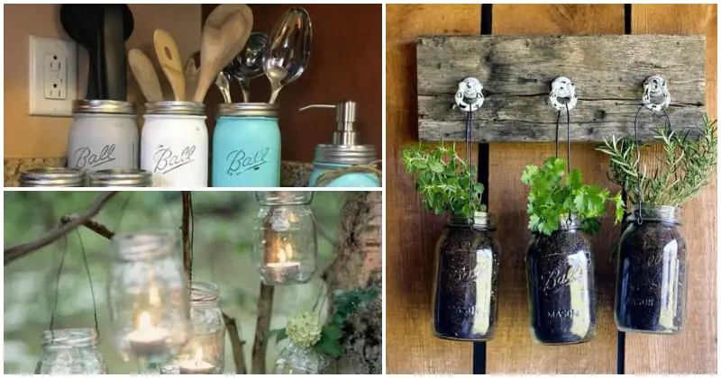 17 Easy and Creative DIY Mason Jar Ideas