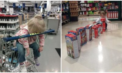 19 Hilarious Pics That Show Shopping with Kids is a Mission Impossible