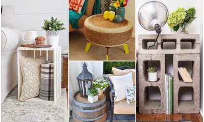 20 Awesome DIY Side Table Ideas