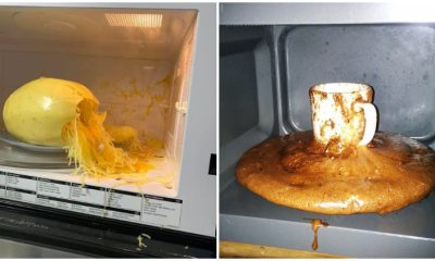 20 Funny Failed Examples When People Tried to Use a Microwave