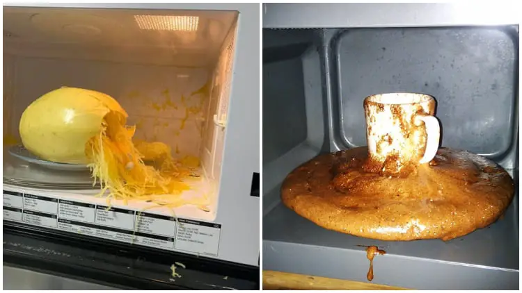 20 Funny Failed Examples When People Tried to Use a Microwave