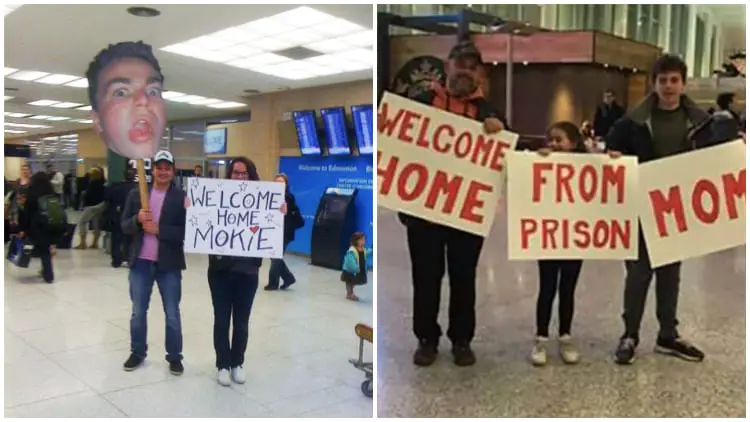 20 Funny and Awkward Airport Pickup Signs That Will Make You Laugh
