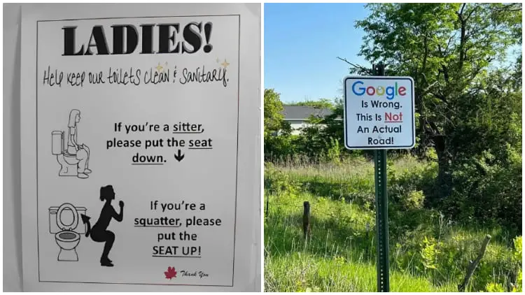 20 Ridiculous Signs That Leave Us Wondering, Did Anyone Check These?
