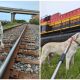 Kind Stranger Finds Dog Trapped on Moving Train Track and Acts Swiftly to Rescue