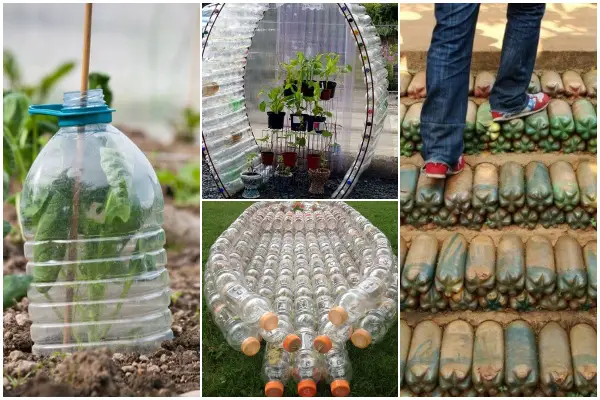 12 Easy and Useful Plastic Bottle Projects for Garden