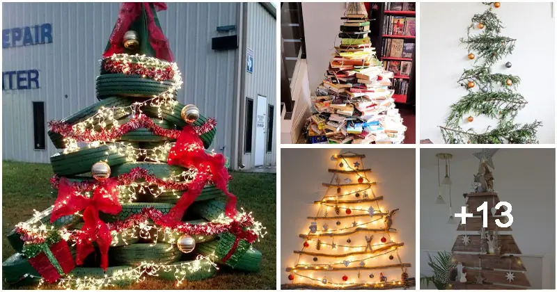 18 Amazing Christmas Tree Alternatives To Do The Upcoming Holidays