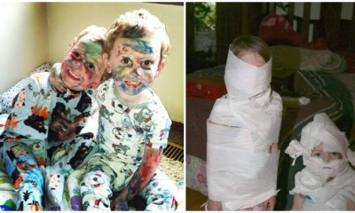 18 Hilarious Photos of Mischievous Kids Caught in the Act, Making Parents Cry with Laughter