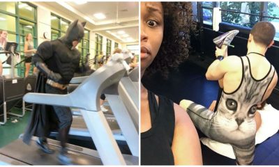 20 Hilarious Moments Caught on Camera at the Gym