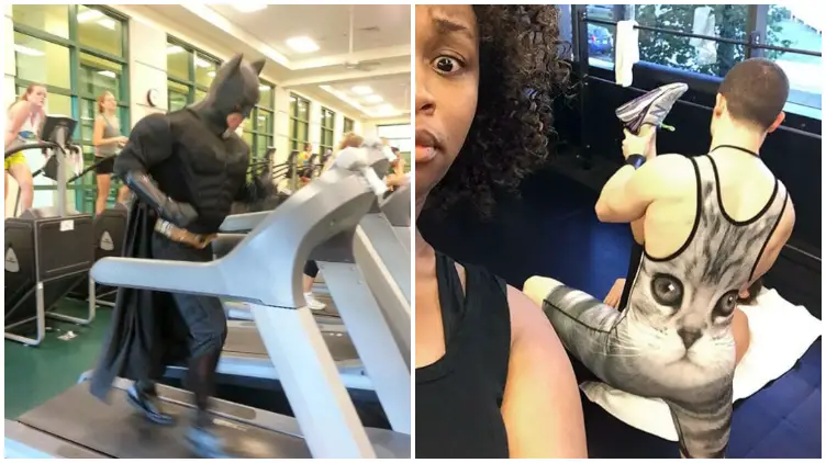 20 Hilarious Moments Caught on Camera at the Gym