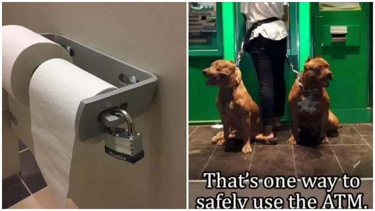 20 Unconventional and Hilarious Methods People Use to Safeguard Their Belongings