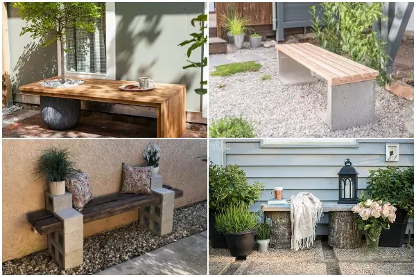 21 DIY Garden Bench Ideas