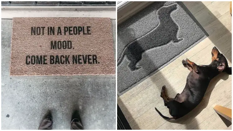 22 Funny Doormats To Put A Smile On Your Face