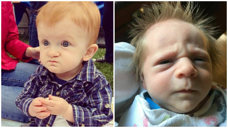 22 Hilarious Photos of Babies Who Appear More Mature Than Their Actual Age