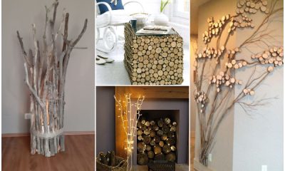 23 DIY Natural Home Decor Projects Made from Dried Twigs