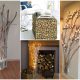 23 DIY Natural Home Decor Projects Made from Dried Twigs