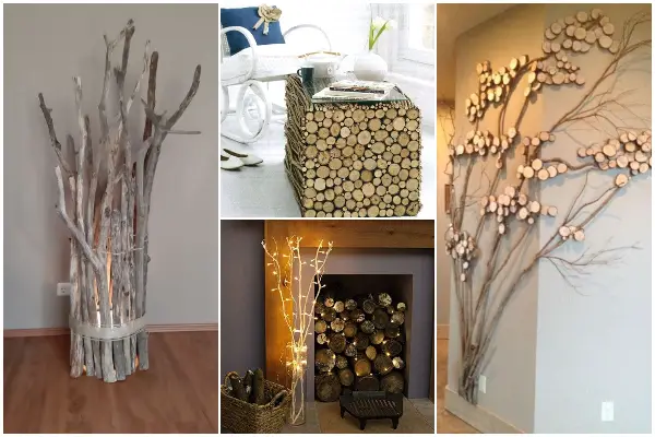 23 DIY Natural Home Decor Projects Made from Dried Twigs
