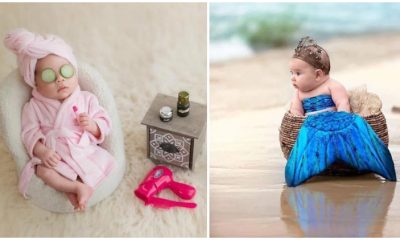 25 Cutest and Funniest Baby Photoshoot Ideas On Pinterest