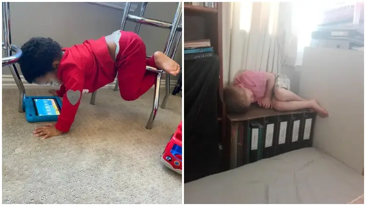 25 Hilarious Photos That Show Kids Living in Their Own Universe with Their Own Set of Rules