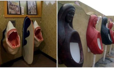 26 Outrageously Unique Urinals That Will Make You Cringe and Chuckle