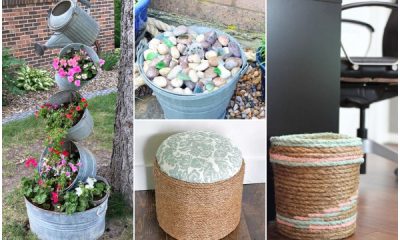 30 Creative DIY Rusty Bucket Ideas for Indoor and Outdoor Projects