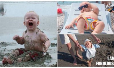 15 Hilarious Photos When Your Babies Enjoy The Beauty of The Beach