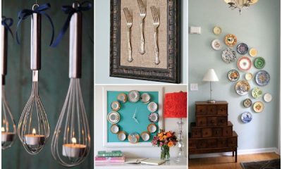 20 Brilliant Home Decorating Ideas from Kitchen Items