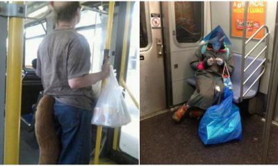 20 Hilarious Moments Ever Spotted on a Subway That Will Make You Shake With Laughter