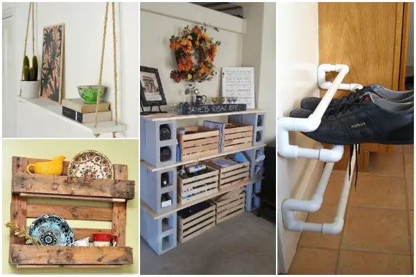 20 Unique and Budget-Friendly DIY Shelf Ideas