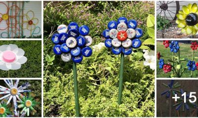 22 Recycled Flower Ideas to Bring Your Garden a Timeless Beauty