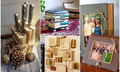 24 Brilliant Ways to Recycle Old Books