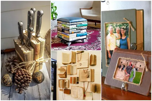 24 Brilliant Ways to Recycle Old Books