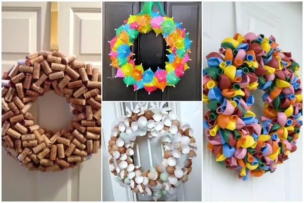 25 Creative Wreath Ideas to Liven Up Your Front Door