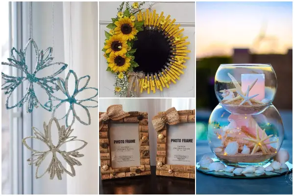 25 Cute Crafts for Home Decoration