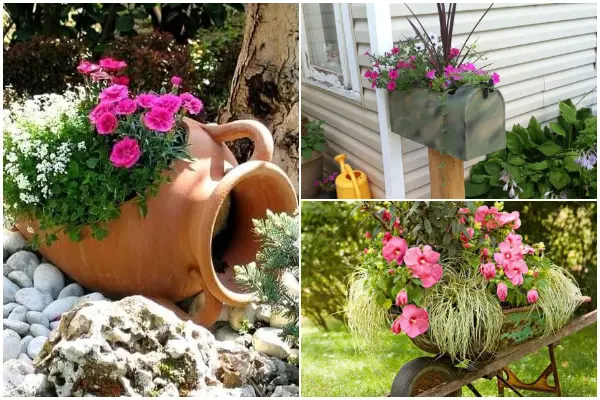 25 Unique Planters You Can Easily Make from Old Items