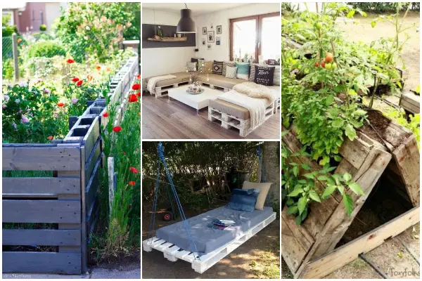 25 Useful DIY Recycled Pallet Ideas