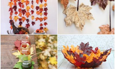 Easy-to-make Fall Leaf Craft Ideas