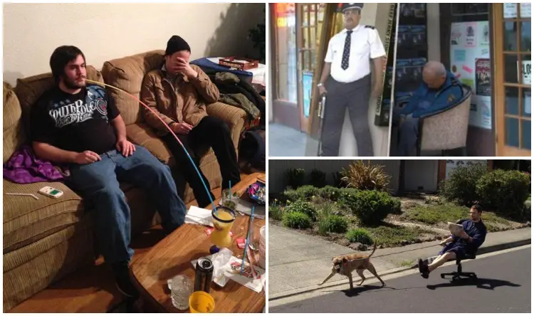 15 Pics Of People Being Lazy, Making Others Go Speechless