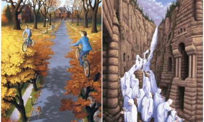 20+ Incredible Optical Illusion Paintings By Rob Gonsalves