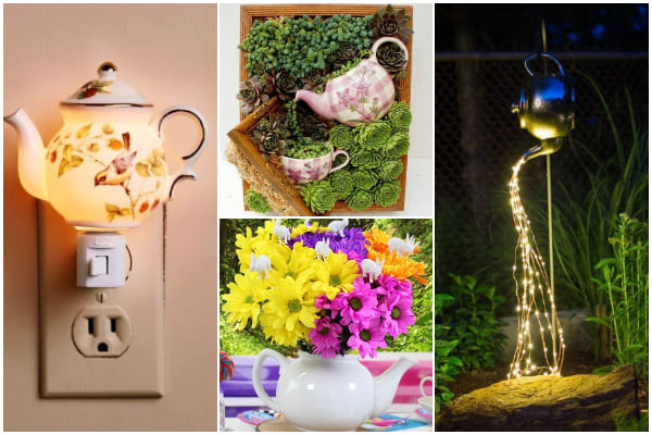 16 Cool DIY Teapot Crafts