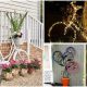 18 Creative Garden Decorations from Old Bicycles