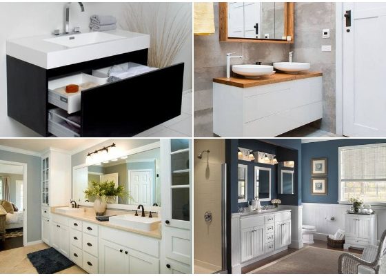 25 Brilliant Bathroom Cabinet Inspirations