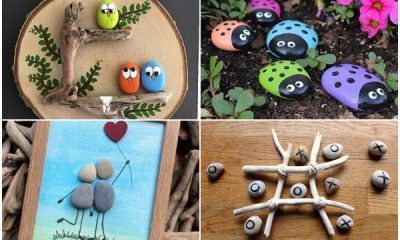 25 Easy and Cool Rock Crafts