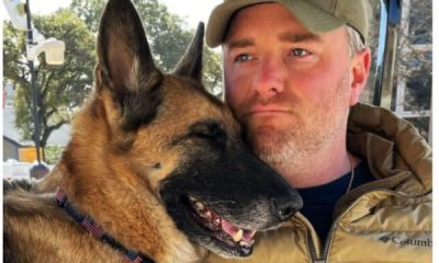 Retired Soldier's Faithful Dog Gets Heartfelt Farewell on Her Last Trip Back Home