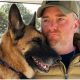 Retired Soldier's Faithful Dog Gets Heartfelt Farewell on Her Last Trip Back Home